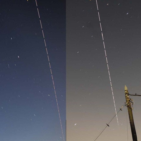 ★天頂通過のISS★