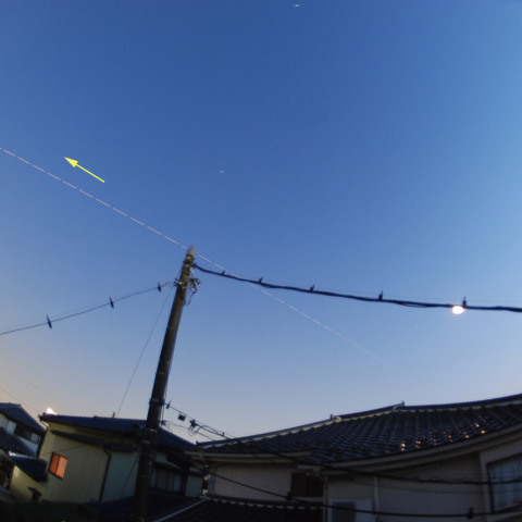 ★夕空のISS★