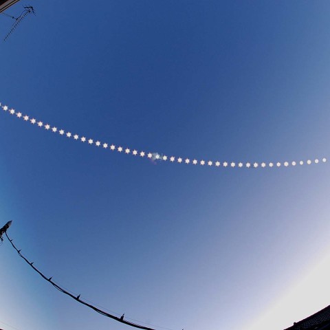 ★スーパームーンの光跡★