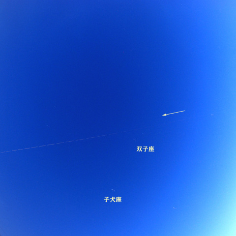 ★日没30分のISS★