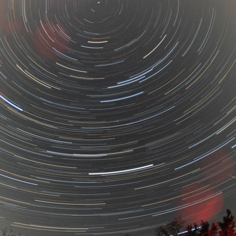 ★琴座流星群～対角魚眼★