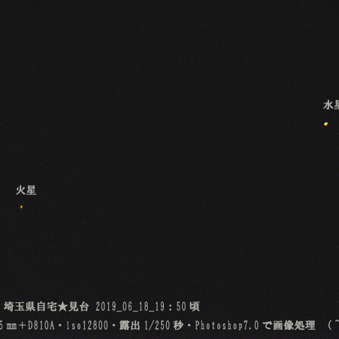 ★火・水接近★