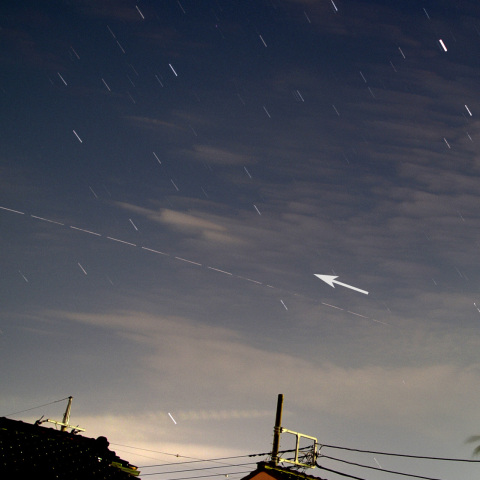 ★西空通過のISS★