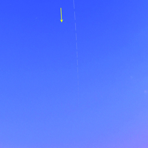 ★垂直降下のISS★