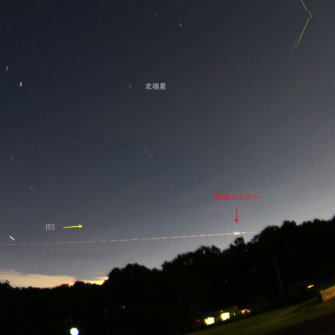 ★ISSのフレアー★