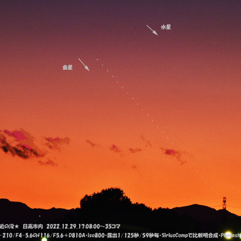 ★水・金接近の没★