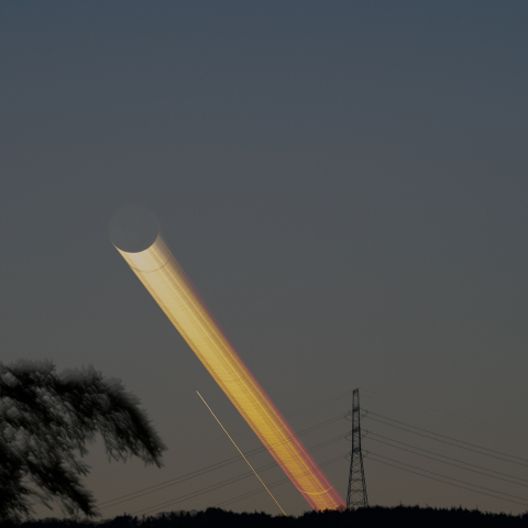 月と水星の接近