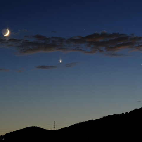 月・レグルス・金星・木星で菱形