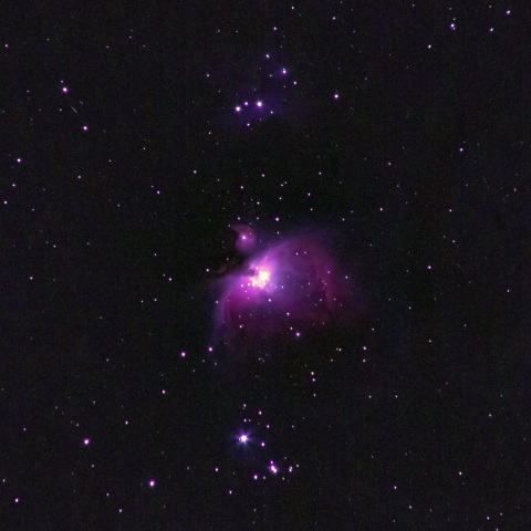 オリオン大星雲　赤外改造撮影