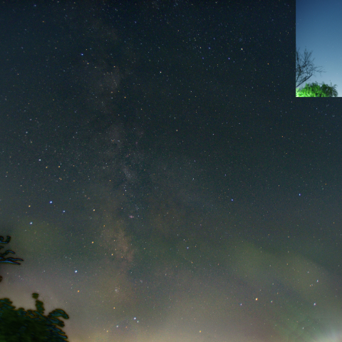 東京都内の天の川 2