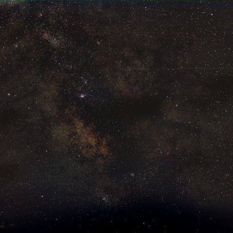 東京都下 夏の天の川