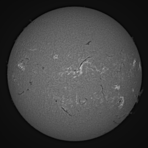 2025年2月16日の太陽