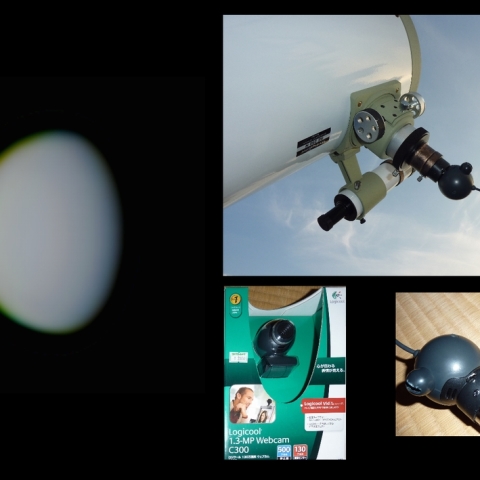 Logicool C300による金星