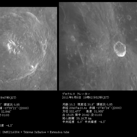 昼下がりのクレーター