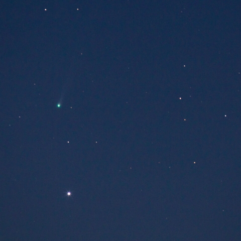 スピカとアイソン彗星