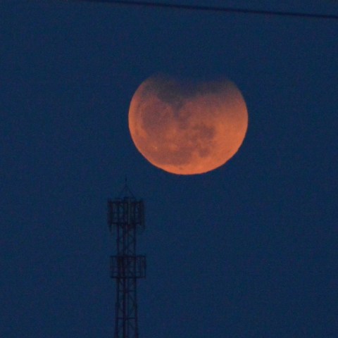 4月15日　月出月食