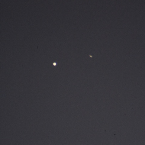 木星・土星の大接近（千葉）