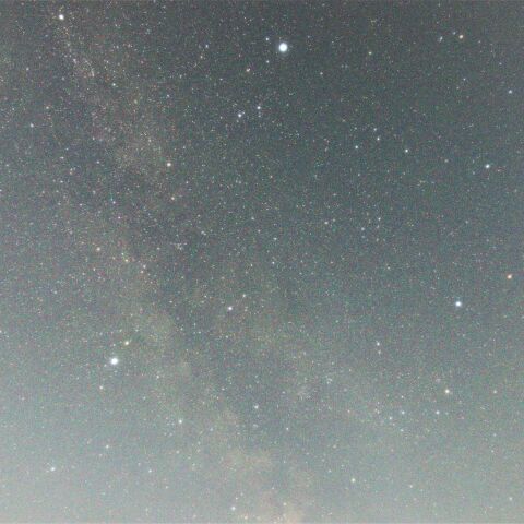 夏の大三角と天の川銀河