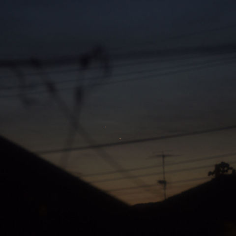 水星と火星の大接近