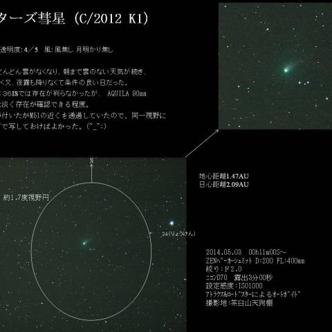 パンスターズ彗星