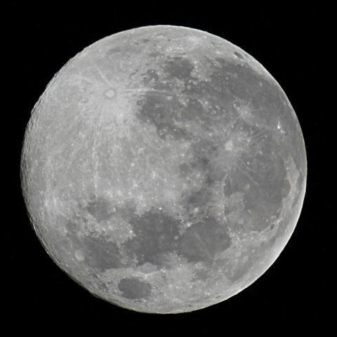 満月 15時間過ぎの頃