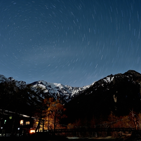 上高地星景-2