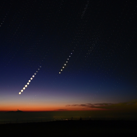 38273: 宵の明星（金星）と火星―1 by エッチャン - 天体写真