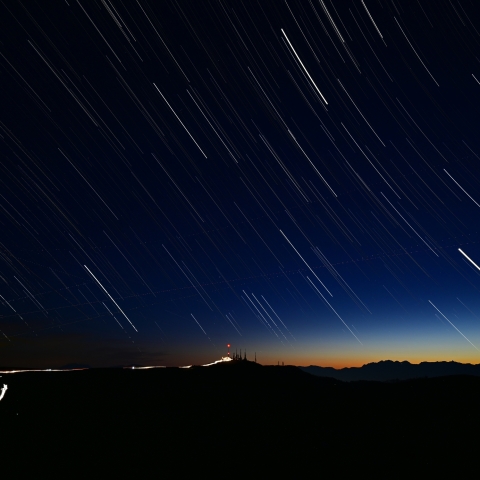 沈む冬の星座