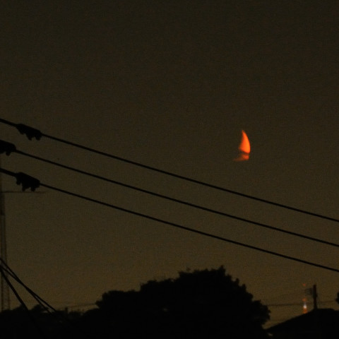 天空を走るヨット？