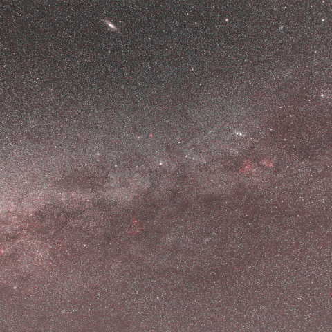 カシオペヤと天の川