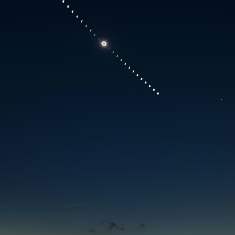 アメリカ横断皆既日食