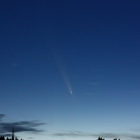 10月14日宵　紫金山-アトラス彗星(1)