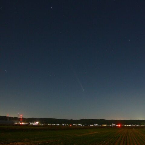 10月16日宵　紫金山-アトラス彗星