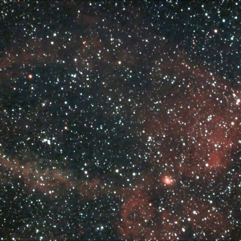 11/09のSh2-157（クワガタ星雲）