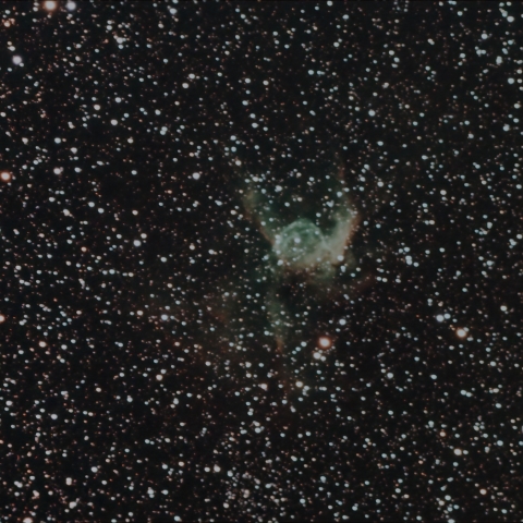 12/09のNGC2359（トールの兜星雲）リベンジマッチ