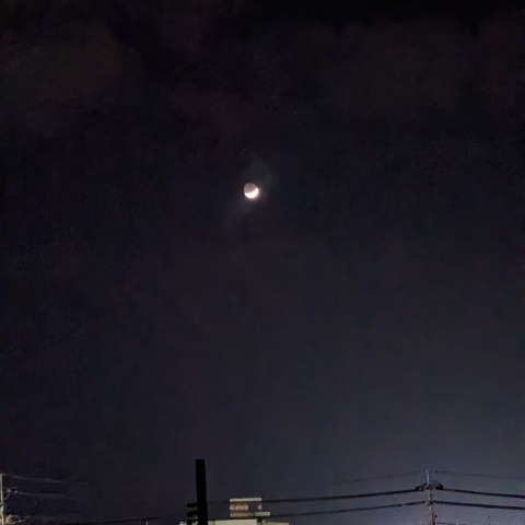 2/12の月齢3の月?!