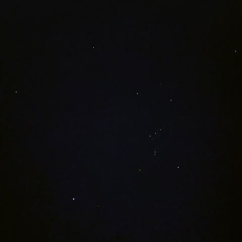 2/12のオリオンと冬の大三角形！