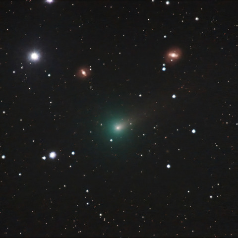 2/13のNGC4608、NGC4596、62P