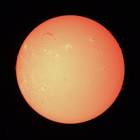 4/15の太陽（Hα）