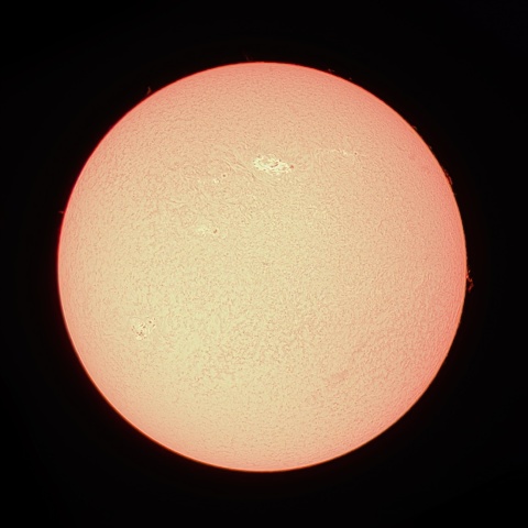 5/4の太陽（Hα）