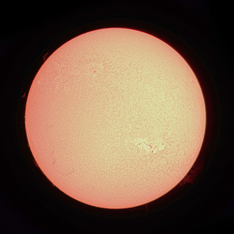 5/9の太陽（Hα）