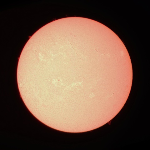 5/17の太陽（Hα）
