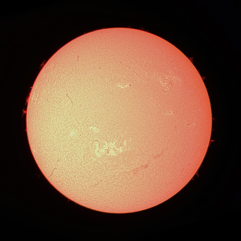 6/3の太陽（Hα）
