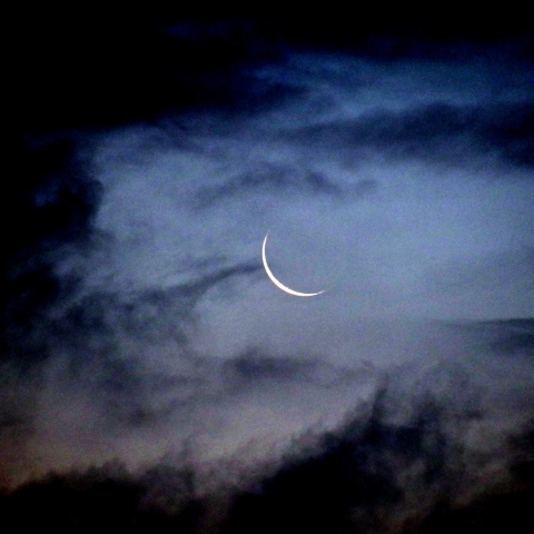 6/5の月（月齢28 Part2）