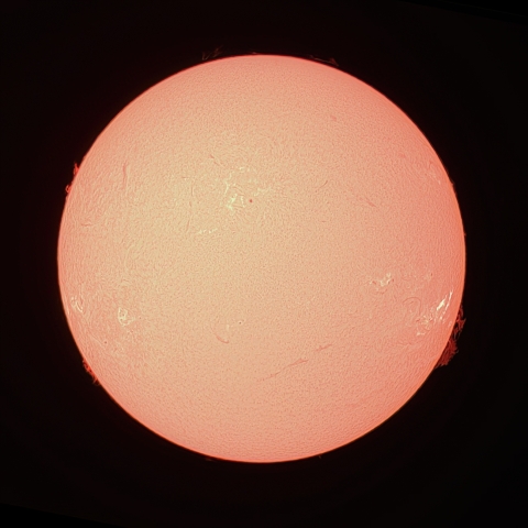 6/8の太陽（Hα）