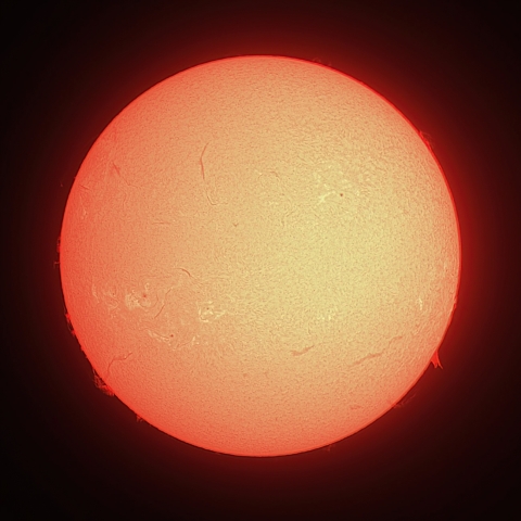 6/10の太陽（Hα）