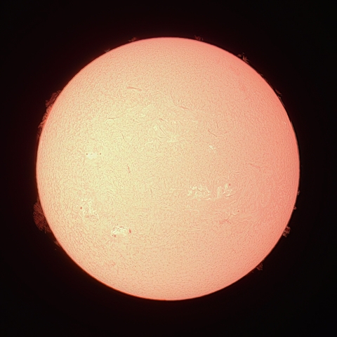 6/15の太陽（Hα）