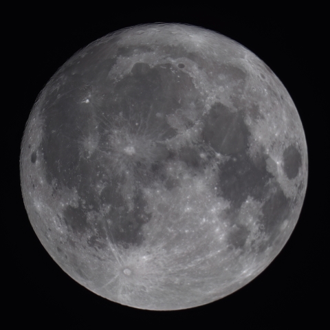 6/21の月（月齢15）