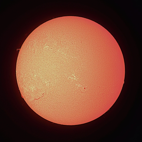 6/26の太陽（Hα）