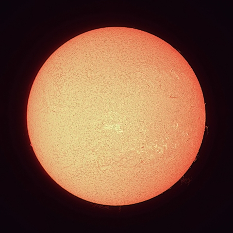 7/2の太陽（Hα）